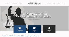 Desktop Screenshot of andreae-kiessling.de